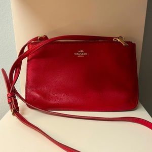 Coach Cross Body bag - Red